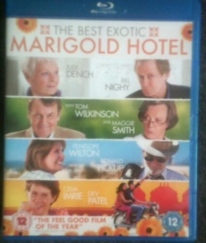 THE BEST EXOTIC MARIGOLD HOTEL Blu-ray (2012) MAGGIE SMITH Quality Guaranteed