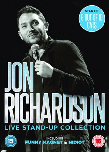 Jon Richardson: Funny Magnet/Nidiot DVD Feature Jon Richardson Amazing Value