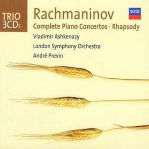 Sergei Rachmaninov - Rachmaninov: Complete Piano Concertos/Rhapsody CD (2002)
