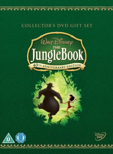 Jungle Book DVD Children's & Family (1967) Wolfgang Reitherman Amazing Value