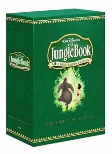 Jungle Book DVD Children's & Family (1967) Wolfgang Reitherman Amazing Value