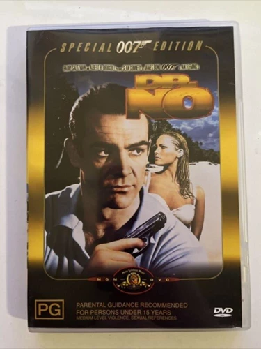 Dr No - James Bond 007 DVD Action Sean Connery Quality Guaranteed Amazing Value