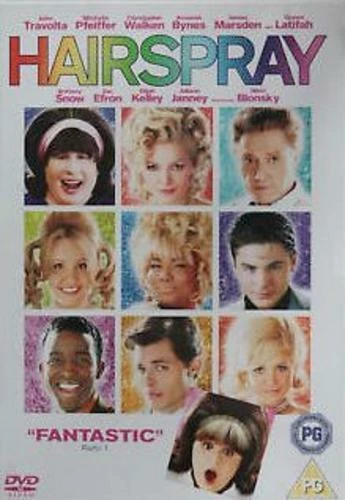 Hairspray DVD Comedy John Travolta Quality Guaranteed Reuse Reduce Recycle
