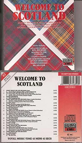 Various - Welcome to Scotland CD (1998) Audio Quality Guaranteed Amazing Value