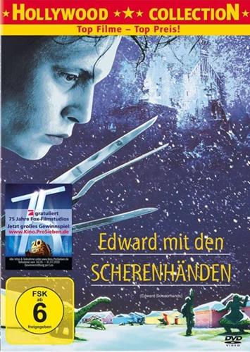 Edward Scissorhands DVD Drama Johnny Depp Quality Guaranteed Amazing Value