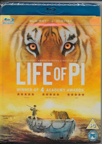 Life Of Pi Blu-ray (2012) Suraj Sharma New Quality Guaranteed Amazing Value