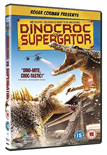 Dinocroc Vs. Supergator DVD (2011) David Carradine Quality Guaranteed