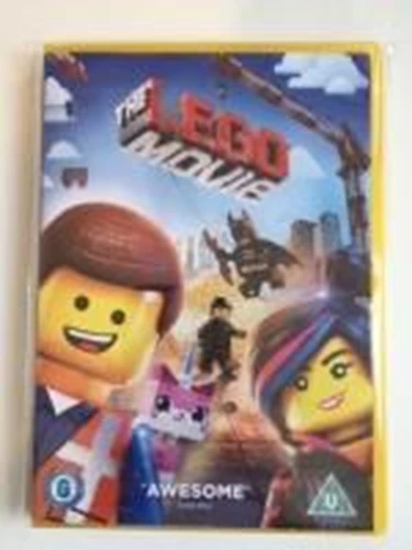 The LEGO Movie DVD Children (2014) Quality Guaranteed Reuse Reduce Recycle