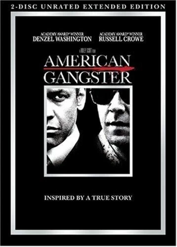 American Gangster DVD Drama (2007) Denzel Washington New Quality Guaranteed