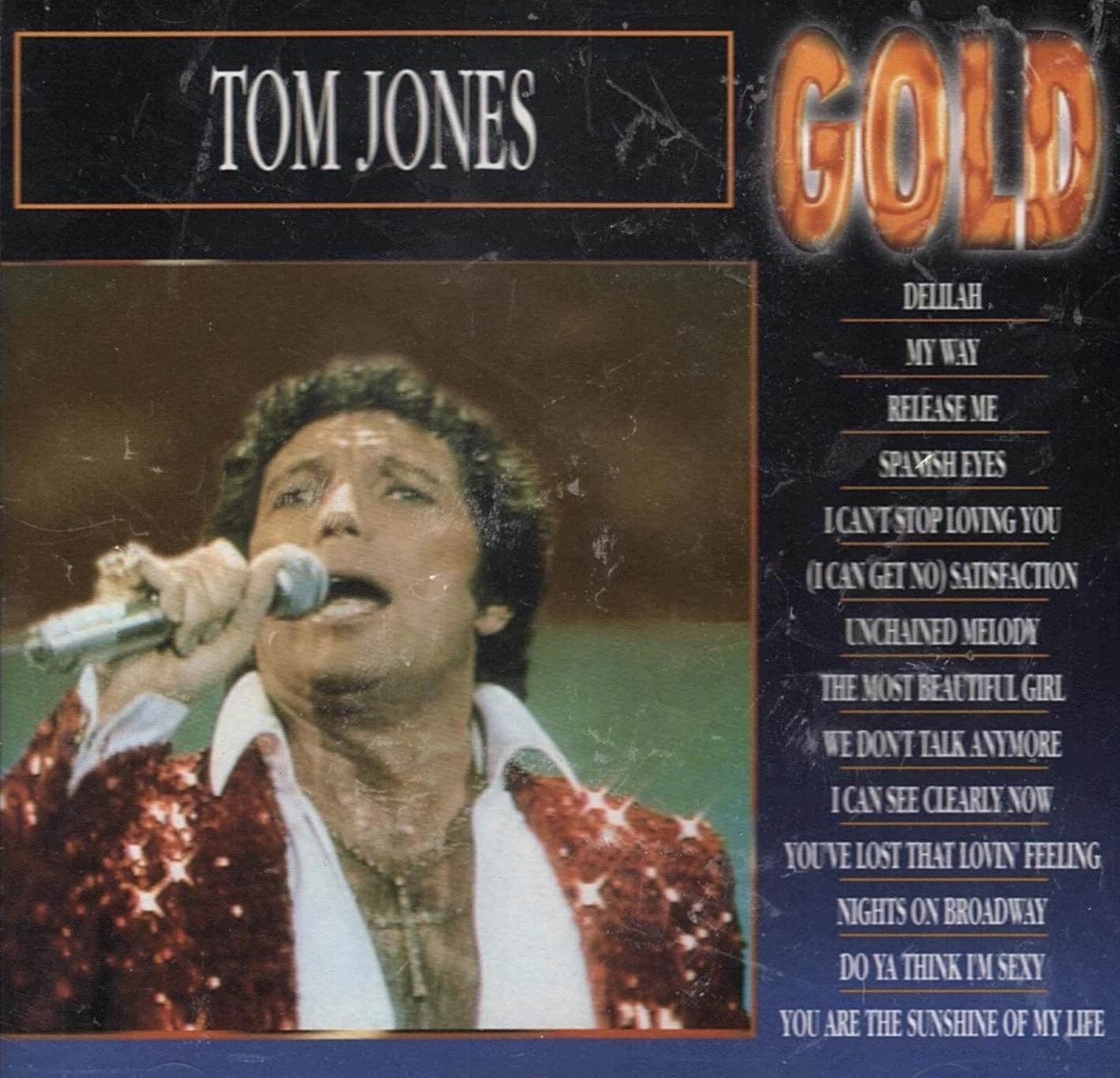 Tom Jones - Gold CD (1997) Audio Quality Guaranteed Reuse Reduce Recycle