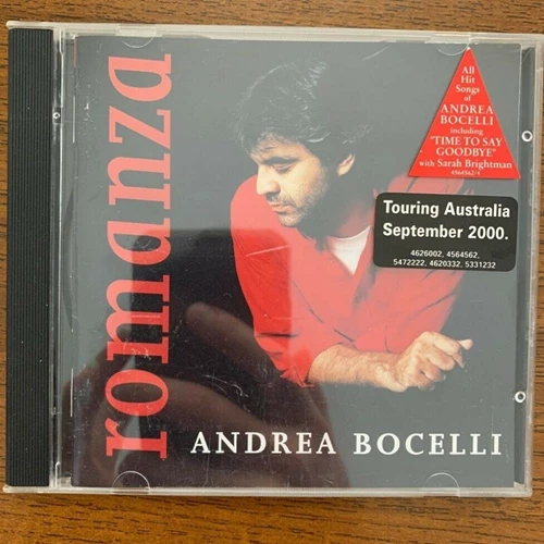 Andrea Bocelli - Romanza CD (1996) Audio Quality Guaranteed Reuse Reduce Recycle