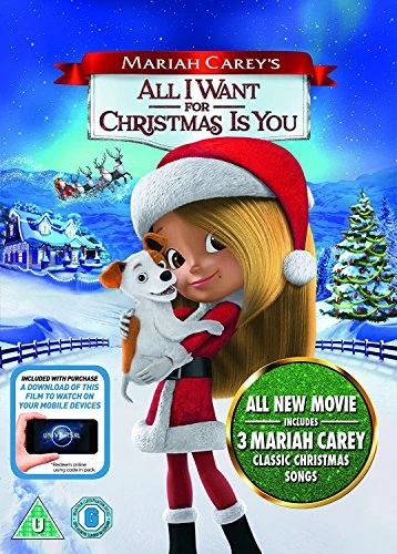 Mariah Carey's All I Want for Christmas is You DVD Children (2017) Amazing Value