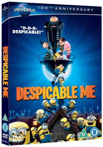 Despicable Me DVD Children (2012) Quality Guaranteed Reuse Reduce Recycle