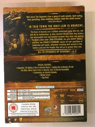 Sons of Anarchy - Season 1-2 DVD Action & Adventure (2010) Charlie Hunnam