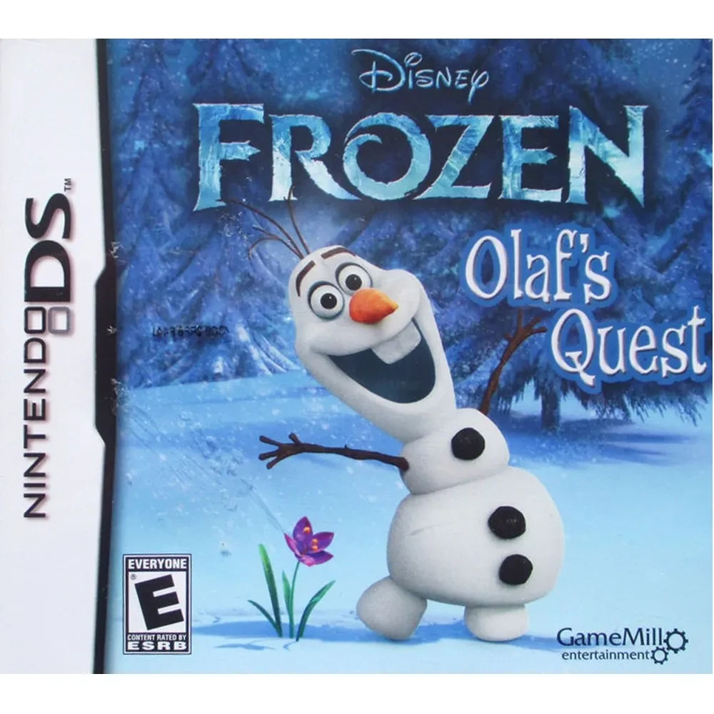 Disney Frozen: Olaf's Quest (Nintendo DS 2013) Video Game Quality Guaranteed