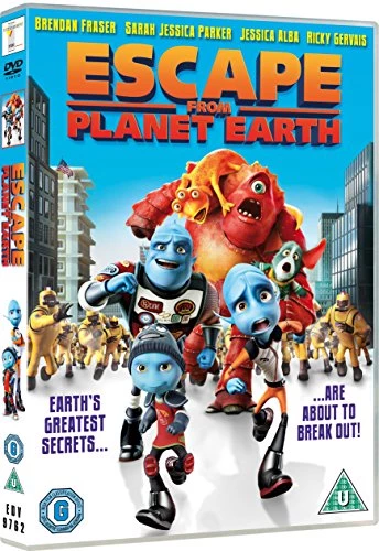 Escape From Planet Earth DVD Children's & Family (2014) Sarah Jessica Parker