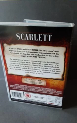 Scarlett DVD Drama (2014) Timothy Dalton New Quality Guaranteed Amazing Value