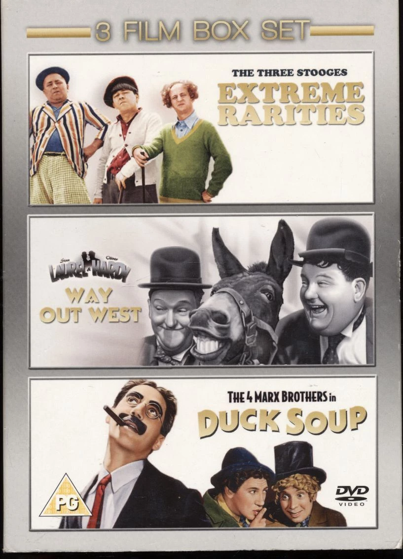 The Three Stooges: Extreme Rarities / Way Out West / Duck Soup DVD Drama (2010)
