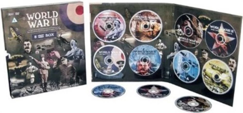 World War II DVD Documentary (2006) Quality Guaranteed Reuse Reduce Recycle