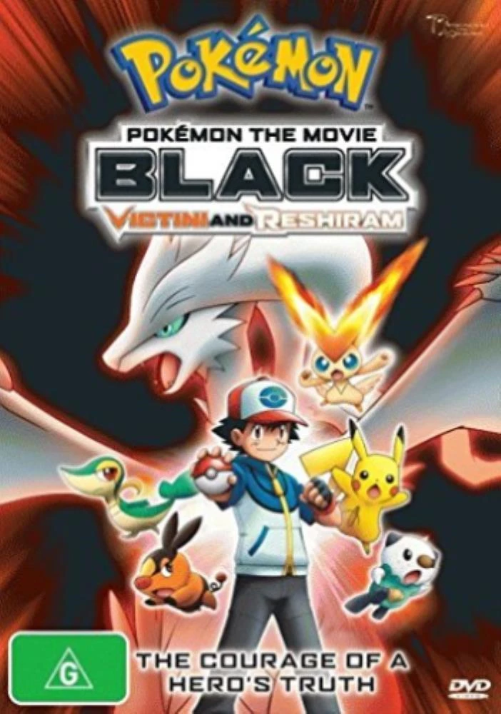Pokemon The Movie Black Victini and Reshiram DVD Adventure (2012) New