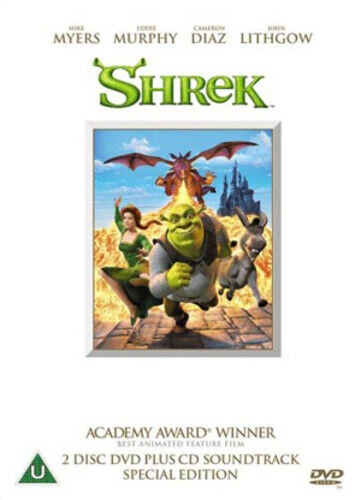 Shrek DVD Children's & Family (2002) Vincent Cassel Quality Guaranteed