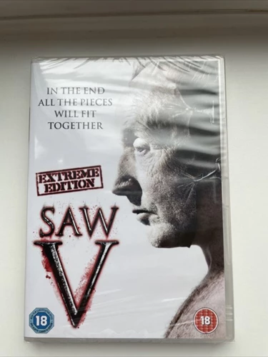 Saw V DVD Horror (2008) Various Quality Guaranteed Reuse Reduce Recycle