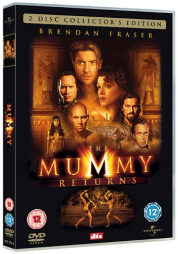 The Mummy Returns DVD Action & Adventure (2004) Rachel Weisz Quality Guaranteed