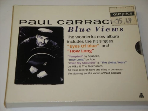 Paul Carrack - Blue Views CD (1996) Audio Quality Guaranteed Amazing Value