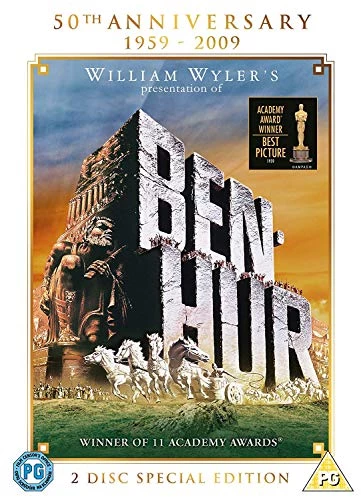 Ben Hur DVD Drama (2009) Charlton Heston Quality Guaranteed Reuse Reduce Recycle