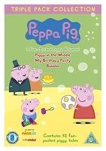 Peppa Pig Triple Pack 3 Disc Vol 4-6 DVD Children (2011) Quality Guaranteed