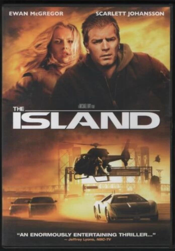 The Island DVD Action (2005) Quality Guaranteed Reuse Reduce Recycle