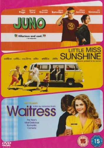 Juno/Little Miss Sunshine/Waitress DVD Comedy (2009) Ellen Page Amazing Value