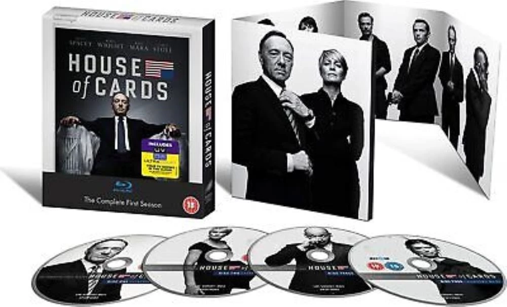 House of Cards - Season 1 Blu-ray (2013) Kevin Spacey Quality Guaranteed