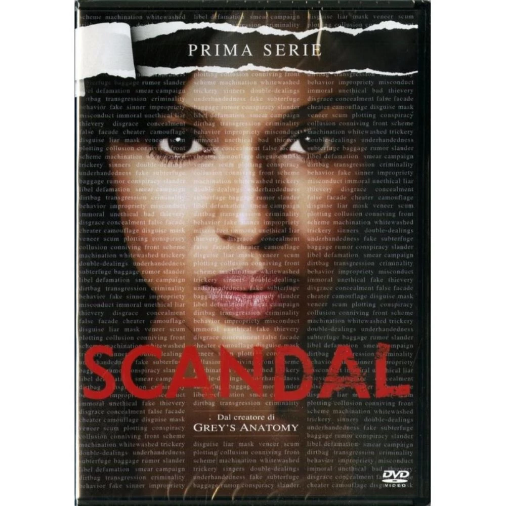 Scandal - Season 1 DVD Thriller (2013) Kerry Washington Quality Guaranteed