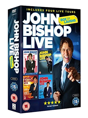 John Bishop Live: Box Of Laughs DVD Comedy (2016) John Bishop Quality Guaranteed