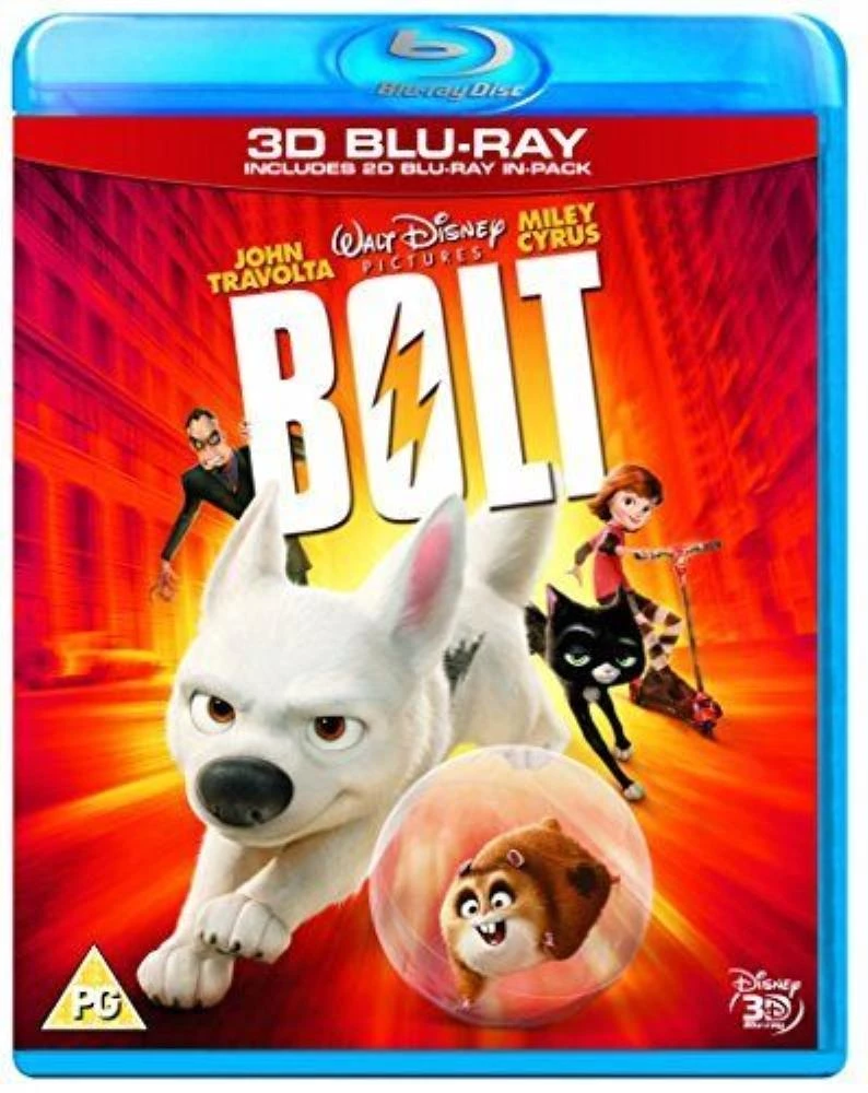 Bolt Blu-ray (2010) Miley Cyrus Quality Guaranteed Reuse Reduce Recycle