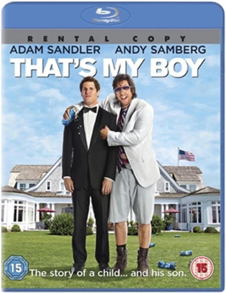 That's My Boy Blu-ray (2013) Adam Sandler Quality Guaranteed Amazing Value