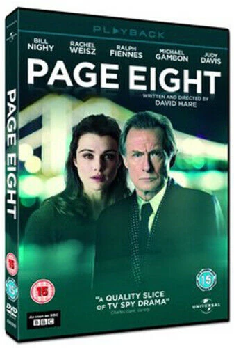 Page Eight DVD Drama (2011) Bill Nighy Quality Guaranteed Reuse Reduce Recycle