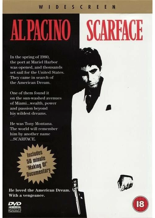 Scarface DVD Action & Adventure (2002) Al Pacino Quality Guaranteed