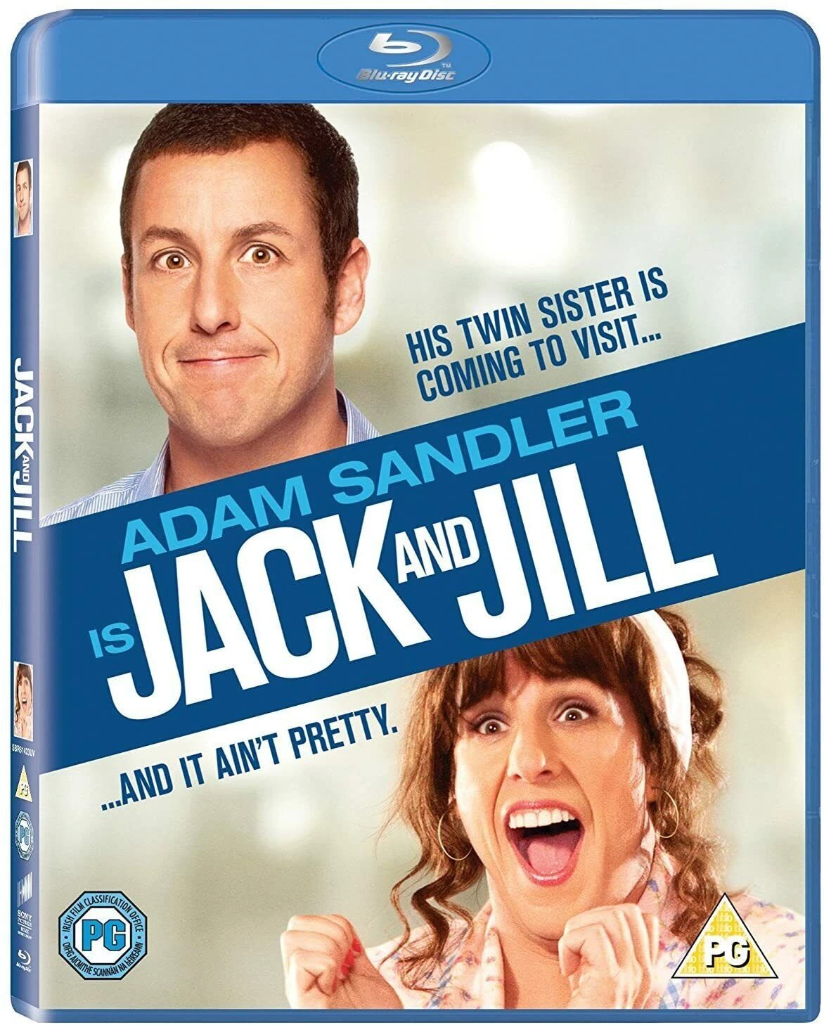 Jack and Jill Blu-ray (2012) Adam Sandler Quality Guaranteed Amazing Value