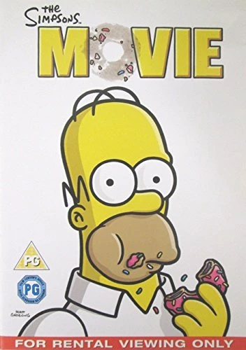 The Simpsons Movie DVD (2007) Quality Guaranteed Reuse Reduce Recycle