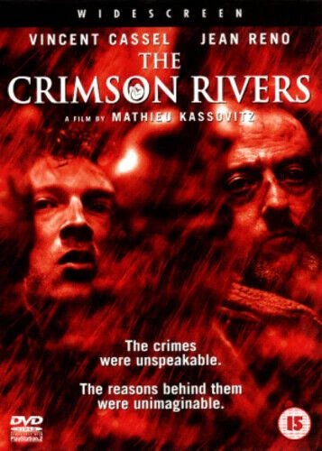 The Crimson Rivers DVD Thriller & Mystery (2001) Jean Reno Quality Guaranteed