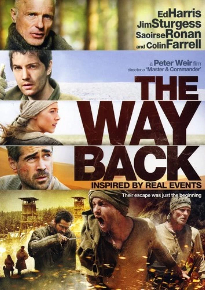 The Way Back DVD Drama (2011) Ed Harris Quality Guaranteed Reuse Reduce Recycle