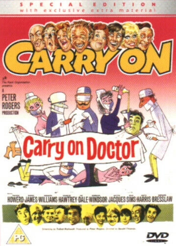 Carry On Doctor DVD Comedy (2003) Frankie Howerd Quality Guaranteed