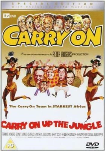 Carry On Up The Jungle DVD Frankie Howerd Quality Guaranteed Amazing Value