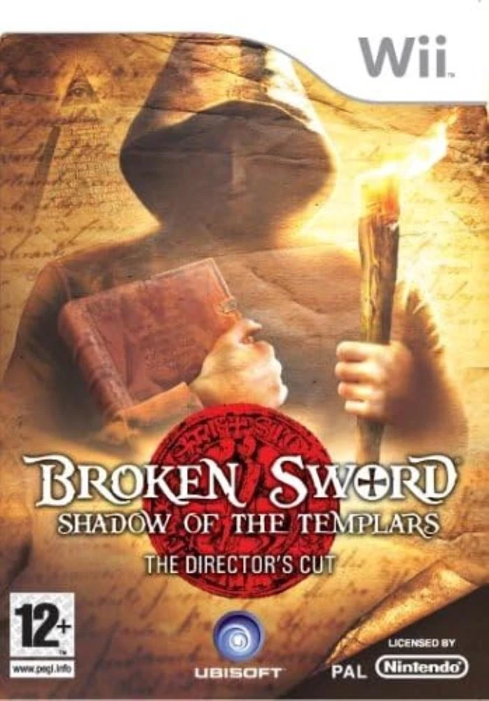 Broken Sword: Shadow Of The Templars (Nintendo Wii 2009) Video Game