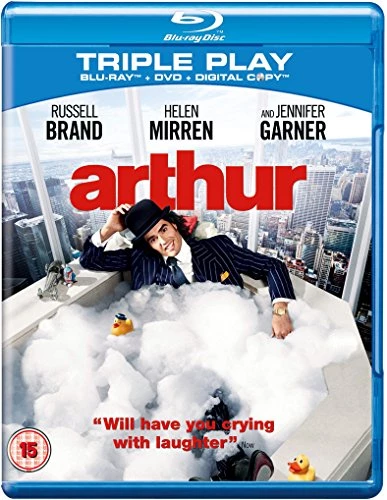 Arthur Blu-ray (2011) Russell Brand Quality Guaranteed Reuse Reduce Recycle