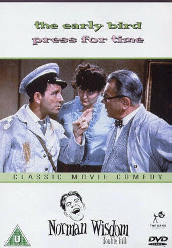 The Early Bird/Press For Time DVD Comedy (2003) Norman Wisdom Quality Guaranteed