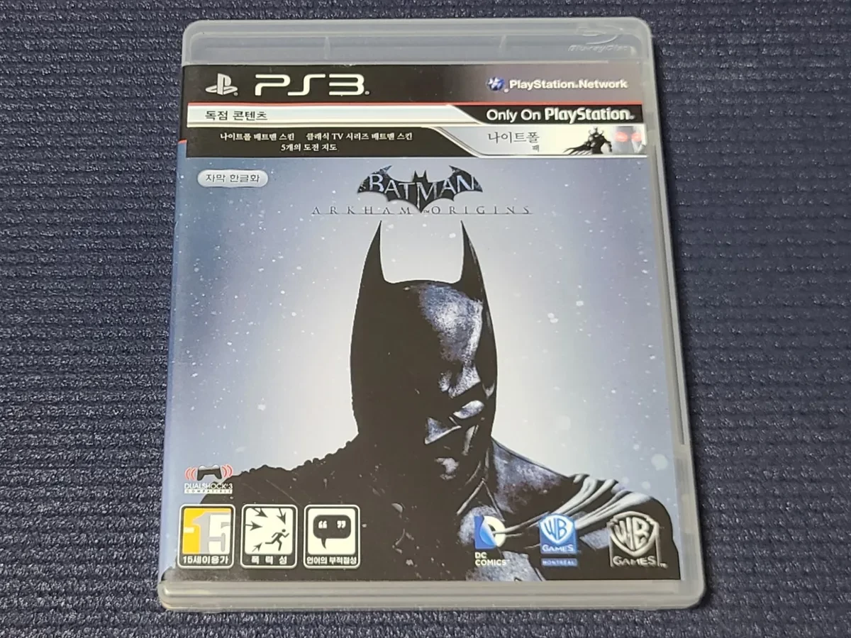Batman Akrham Origins (Korean) (Sony Playstation 3 N/A) Video Game Amazing Value