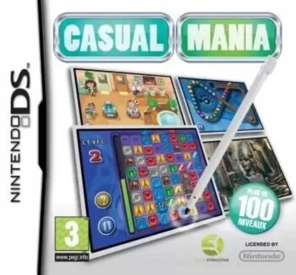 Casual Mania (Nintendo DS N/A) Video Game Quality Guaranteed Amazing Value